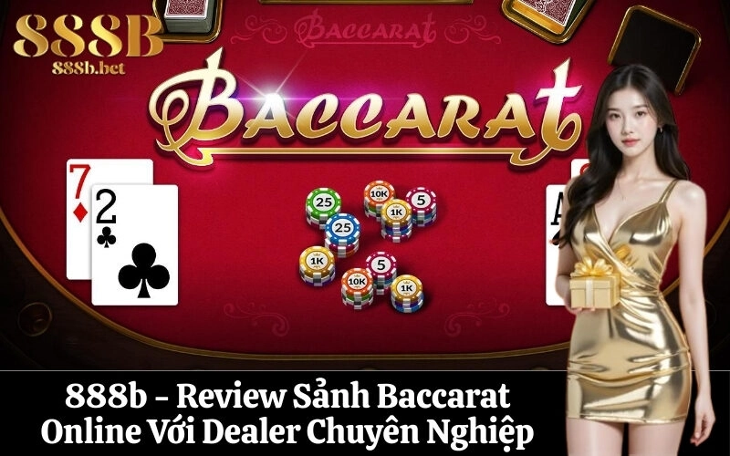 888b - Review Sảnh Baccarat Online Với Dealer Chuyên Nghiệp
