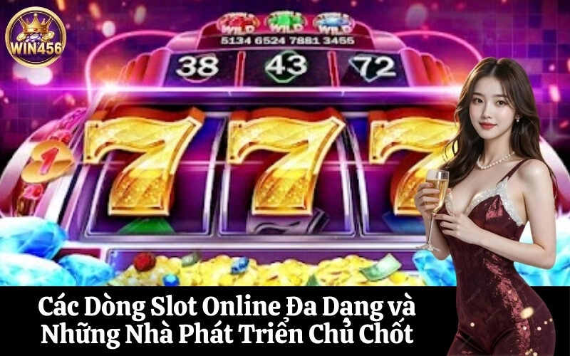 Các Dòng Slot Online Đa Dạng và Những Nhà Phát Triển Chủ Chốt