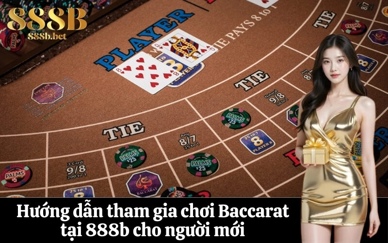 Hướng dẫn tham gia chơi Baccarat tại 888b cho người mới