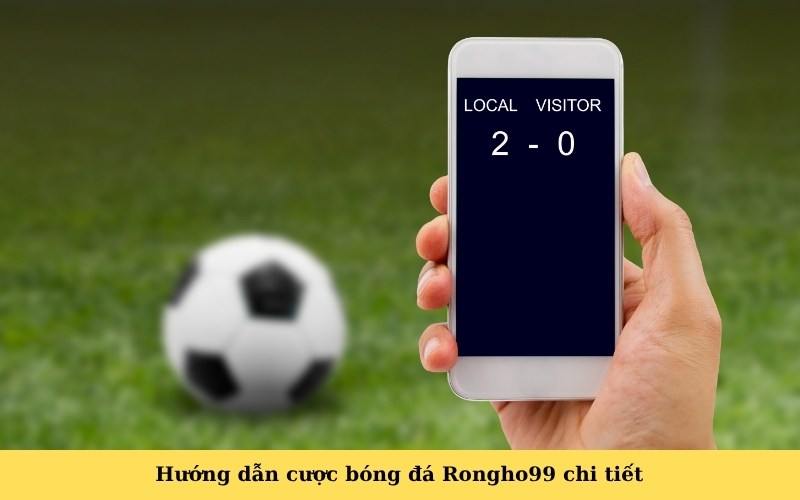 Hướng dẫn cược bóng đá Rongho99 chi tiết